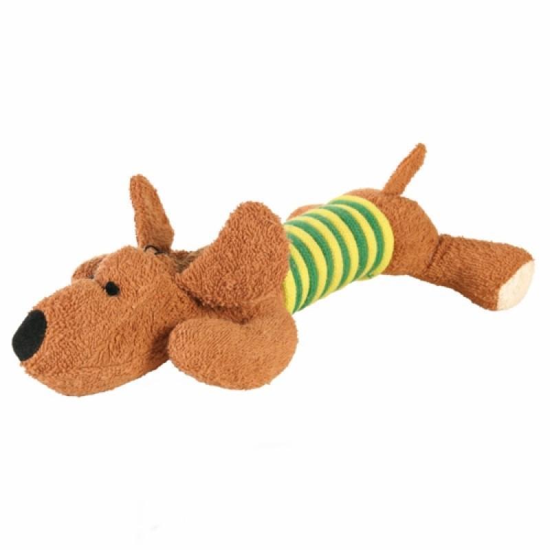 Trixie игрушка для собак Собака коричневая 28 см