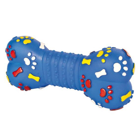 Trixie игрушка для собак кость с лапками 15 см
