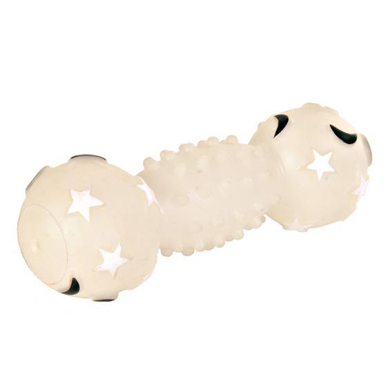 Trixie игрушка для собак гантель Лунный свет 18 см