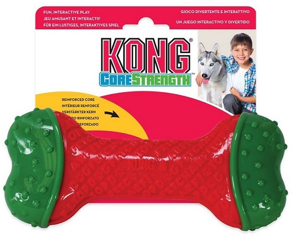 Kong ВИА Игрушка для собак CoreStrength Косточка средняя 14 см (H18D118E), 0,12 кг, 36514