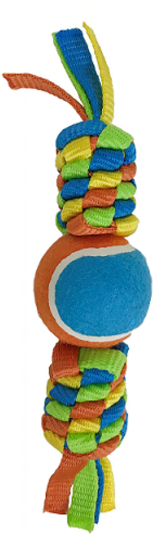 Aromadog Игрушка Petpark для собак плетенка с теннисным мячом и петлей WB20342 0,160 кг 58722
