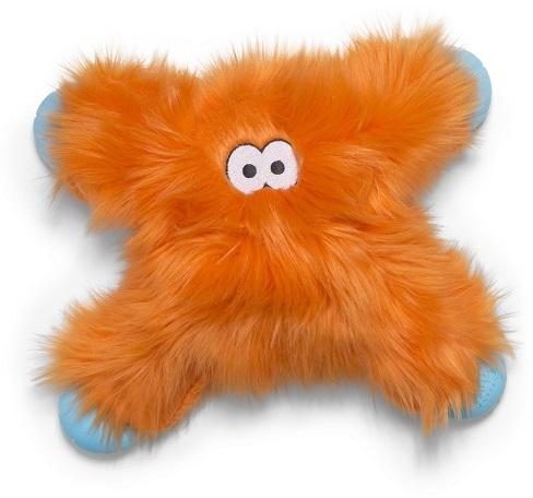 Zogoflex Rowdies Lincoln игрушка плюшевая для собак средних и крупных пород 28 см, оранжевая
