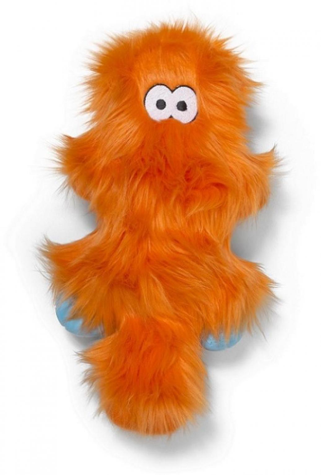 Zogoflex Rowdies Sanders игрушка плюшевая для собак средних и крупных пород 17 см, оранжевая