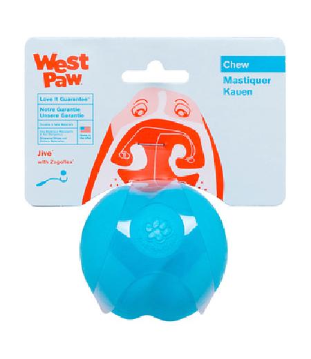 Zogoflex Jive игрушка-мячик для собак малых и средних пород 6,6 см, голубой