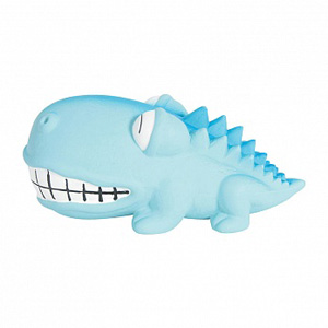 Zolux игрушка для собак Крокодил 18 см, голубой
