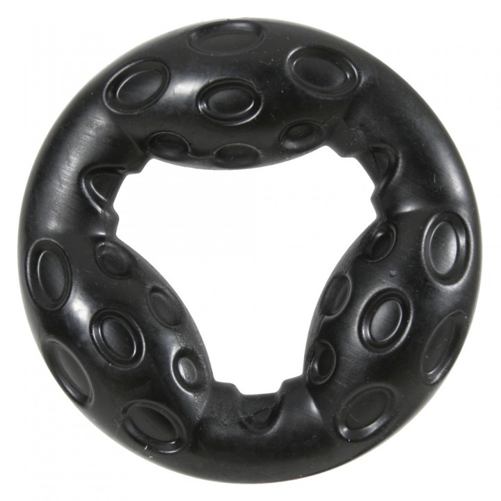 Zolux игрушка для собак, кольцо (серия Бабл) 18 см, черный