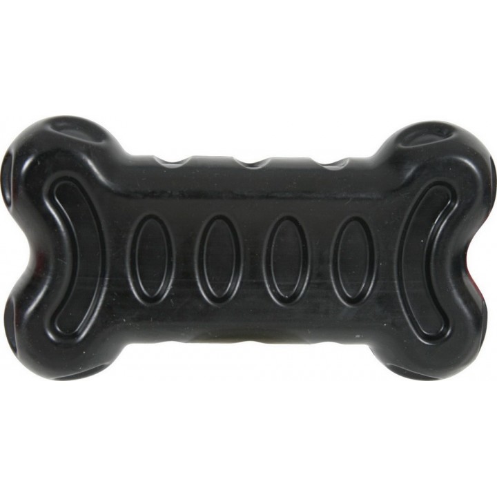 Zolux игрушка для собак, кость (серия Бабл) 19 см, черный