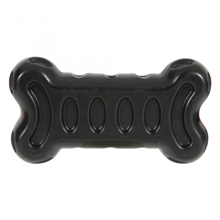 Zolux игрушка для собак, кость (серия Бабл) 15 см, черный