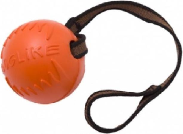 Doglike ВИА Мяч с лентой средний (оранжевый) DM-7345, 0,120 кг, 36724