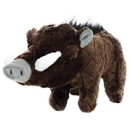 Mighty Супер прочная игрушка для собак Сафари Бородавочник, коричневый, прочность 8/10 (Safari Warthog Brown) MT-S-Warthog-BR, 0,295 кг, 13169.корич