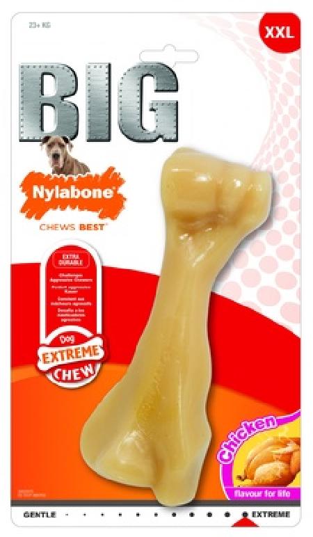 Nylabone Кость экстра-жесткая аромат курицы XXL  (Extreme Chew Big Chew  Bone) 981302EU 0,463 кг 47627
