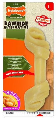 Nylabone Узел экстра жесткий, аромат курицы, L (Extreme Chew Knot - Chicken Flavour) 983809EU, 0,270 кг, 47628
