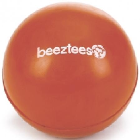 Beeztees 625902 Игрушка для собак Мяч, литая резина, оранжевый 6,5см