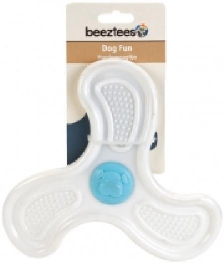 Beeztees Пропеллер белый метательная игрушка для собак термопластичная резина белый 21 см
