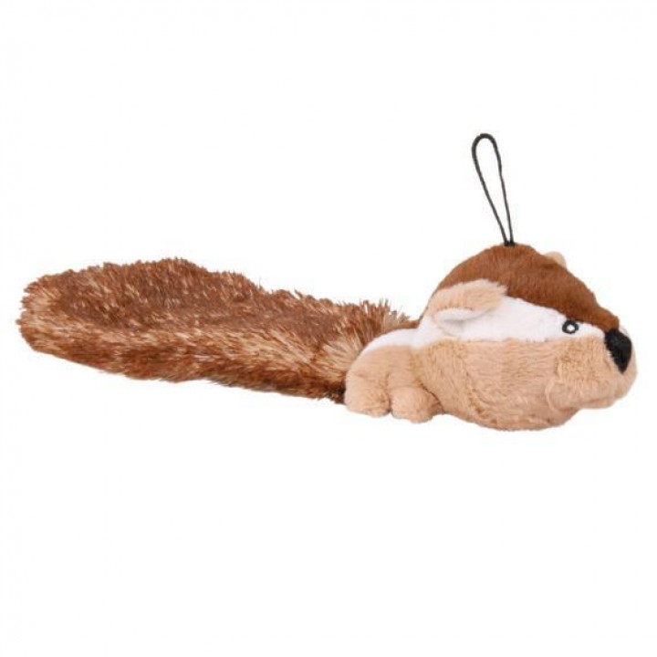Trixie игрушка для собак Бурундук с длинным хвостом 30 см