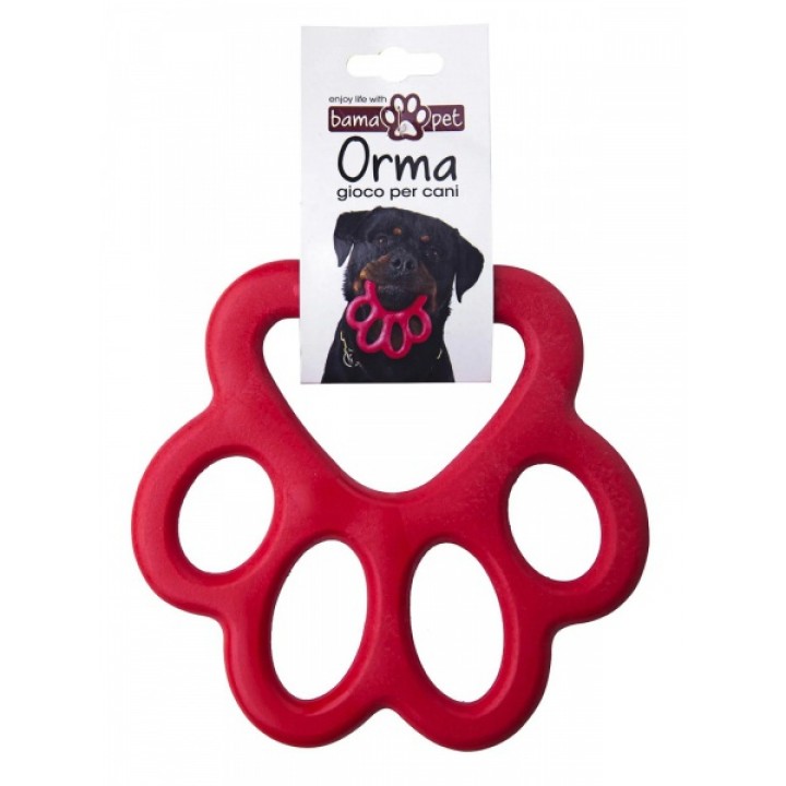 BAMA PET игрушка для собак ORMA BIG 16,5см, резина, цвета в ассортименте, 452900100757