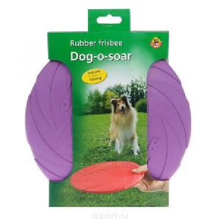 Beeztees Dog-o-soar Фрисби метательная игрушка для собак резина 22 см