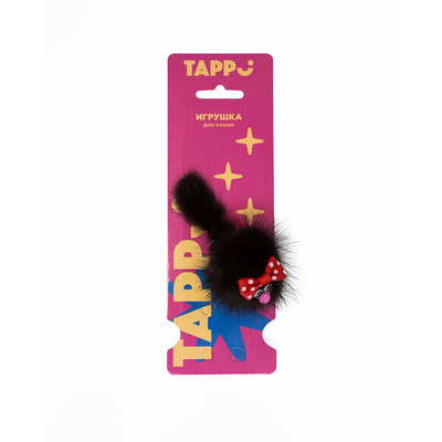 Tappi игрушки Игрушка Пэппи  для кошек милый зверек из натурального меха норки 29оп66 0,014 кг 37639