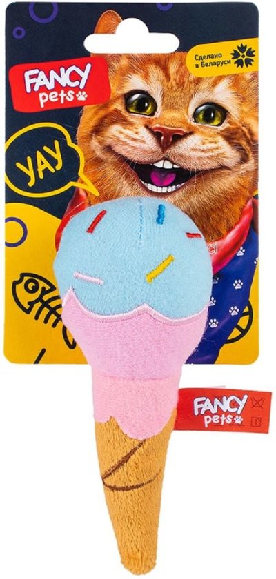            FANCY PETS  Игрушка для кошек «Мороженое» с мятой  150 FPS16