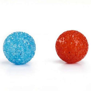 Beeztees Мячик Блестящий метательная игрушка для кошек пластик цветной 4 см