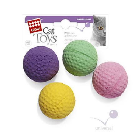 GiGwi Игрушка четыре мячика для кошки 75294 0,024 кг 42536
