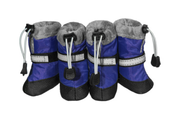 Yami-Yami Обувь для собак утепленная (на меху) со светоотражающей полосой, василек, размер S 99113, 0,124 кг, 38155, 33500100773