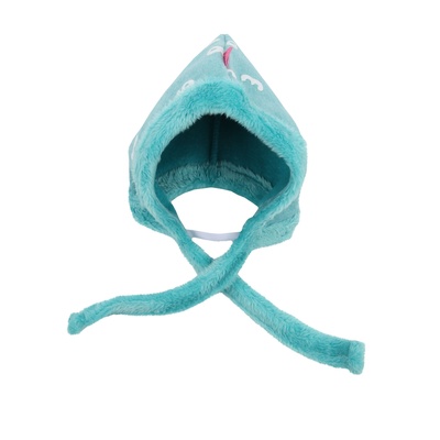 Pinkaholic ВИА Шапочка на завязках с цифрами, бирюзовый, размер M (JUMBLE HAT/MELANGE AQUA/M) NAOD-PH7079-MA-M, 0,080 кг, 10932.бирюз