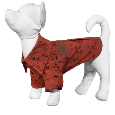 Yami-Yami одежда ВИА Рубашка для собак кирпичная ХS (спинка 20 см) нд28ос 51989-1 0,055 кг 51989