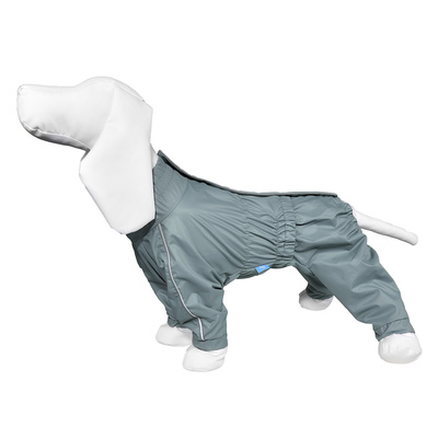 Yami-Yami одежда Дождевик для собак мятный на гладкой подкладке Китайская хохлатая (спинка 36-37 см) лн26ос 0,085 кг 55724
