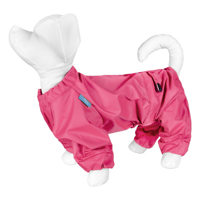 Yami-Yami одежда Дождевик для собак розовый размер M (спинка 28.5 см) лн26ос 0,074 кг 55719