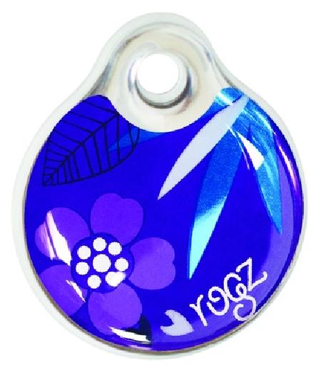 Rogz Адресник пластиковый малый Фиолетовый лес (INSTANT ID TAG SMALL) IDR27CH 0,010 кг 48570
