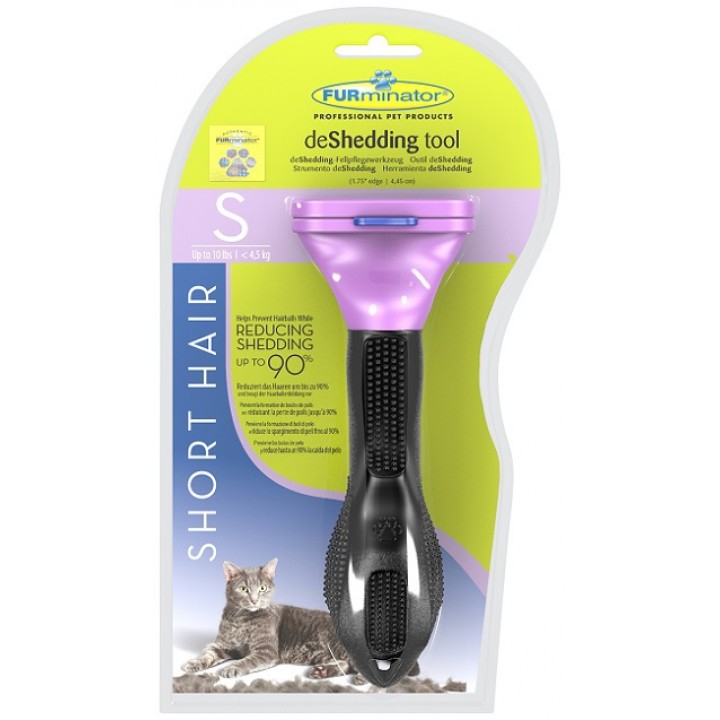 FURminator Short Hair фурминатор для малых кошек короткошерстных пород 0.14