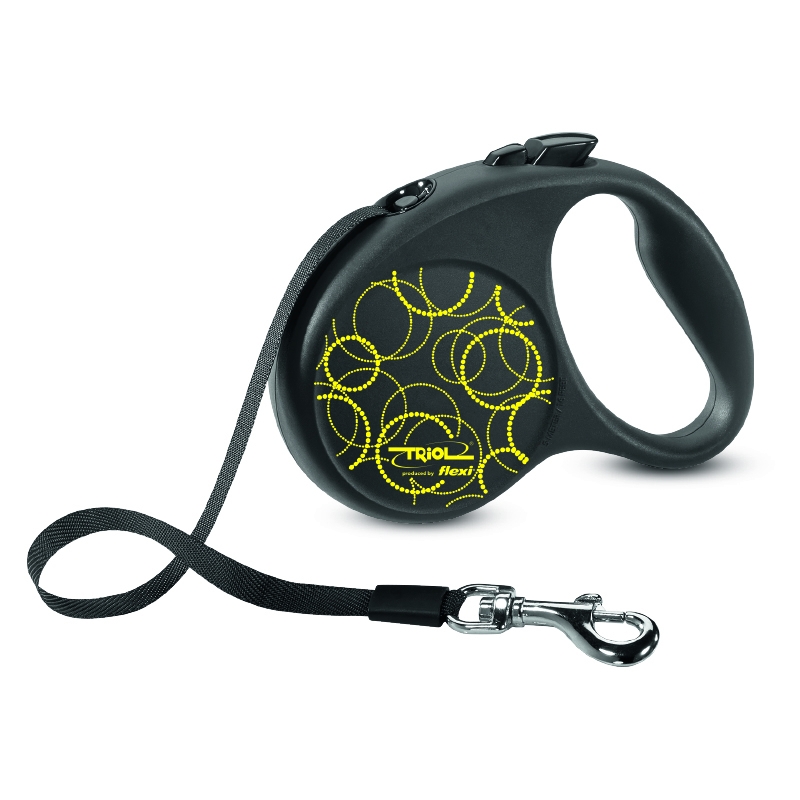 Triol Поводок-рулетка для собак Flexi Fun Neon, S, 5м до 15кг, лента 11101007, 0,22 кг, 49390, 49390