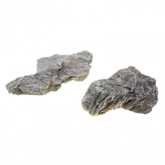 [282.UDC20550]  UDeco Grey Mountain M - Натуральный камень Серая гора для аквариумов и террариумов