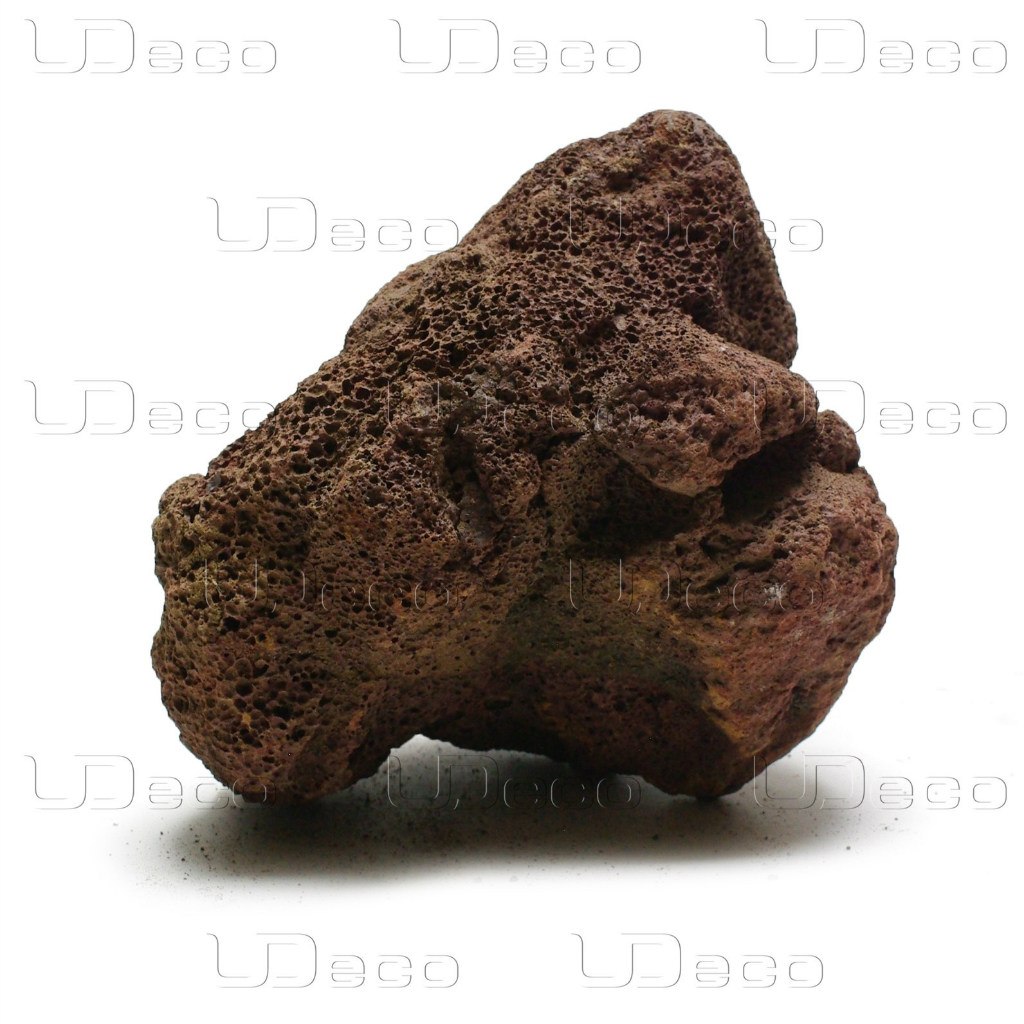 [282.UDC21350]  UDeco Brown Lava M - Натуральный камень Лава коричневая даквариумов и террариумов