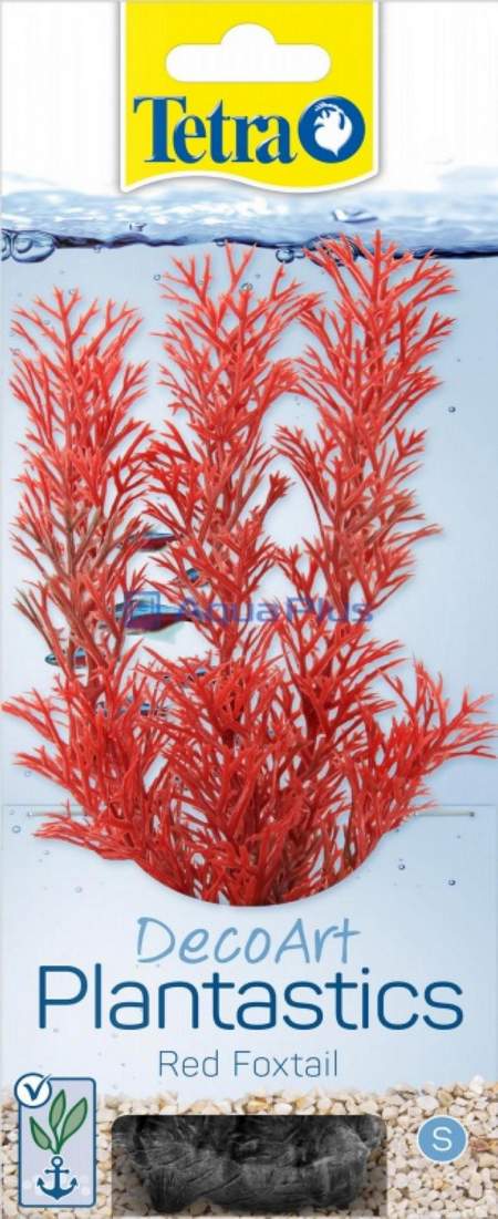 Растение Tetra DecoArt  Plantastics Red Foxtail (S) 15 см. с утяжелителем