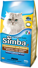 Simba Cat корм для кошек с курицей 2 кг, 200100820