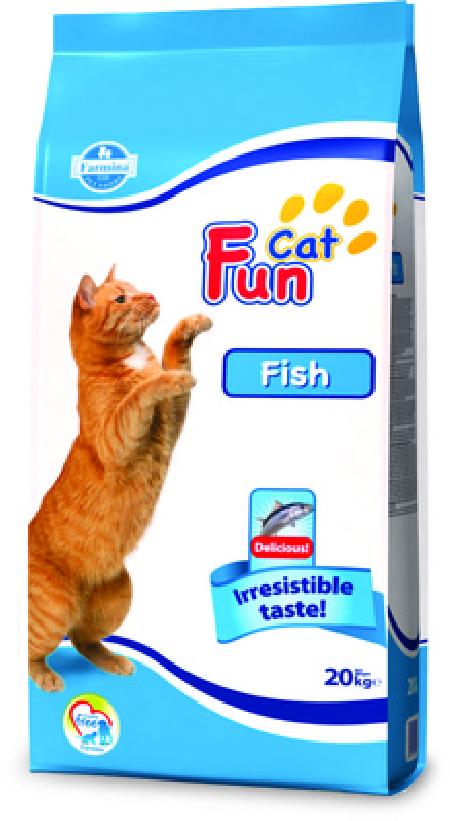 FARMINA Сухой корм для кошек Fun cat  со вкусом рыба 4511 20,000 кг 39071