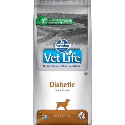 FARMINA вет.корма ВИА Сухой корм для собак при сахарном диабете Vet Life 7303, 2,000 кг