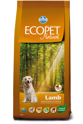 FARMINA Сухой корм для собак крупных пород Ecopet Natural ягненок 5903 | Ecopet Natural Lamb maxi, 12 кг 