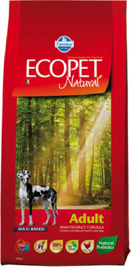 FARMINA Сухой корм для собак крупных пород Ecopet Natural курица 5969 12,000 кг 39030, 18400100838