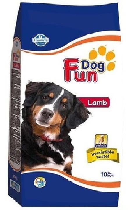 FARMINA Сухой корм для для взрослых собак Fun dog  со вкусом ягненка 6205 10,000 кг 39069