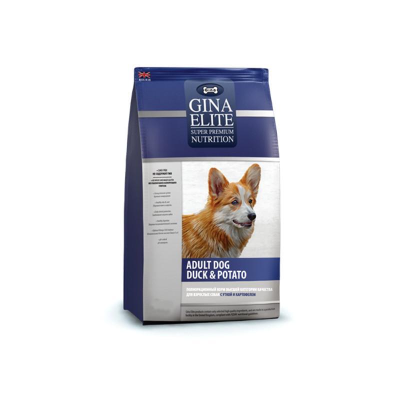 Gina Elite корм для собак, утка и картофель 8 кг, 2900100839