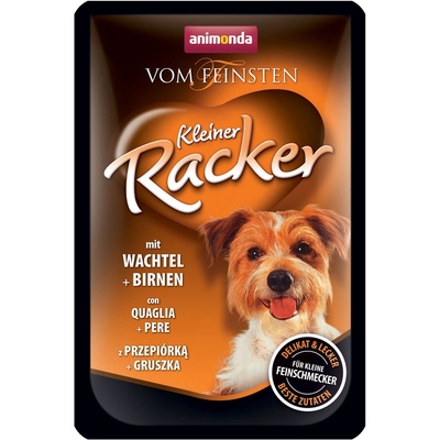 Animonda ВИА Паучи для собак Vom Feinsten Kleiner Racker c перепелами и грушей (001/82682) 001/82682, 0,085 кг