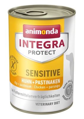Animonda Консервы Integra для взрослых собак при пищевой аллергии с курицей и пастернаком (Sensitive) 001/86421, 0,400 кг
