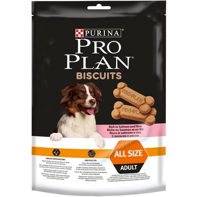Purina Pro Plan Лакомство бисквиты для собак с лососем и рисом 1233325712453597, 0,4 кг 
