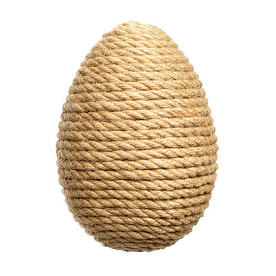 Petsiki Когтеточка динамическая яйцо малое канат-джут 7 см х 7 см PC-14942 0,1 кг 43869