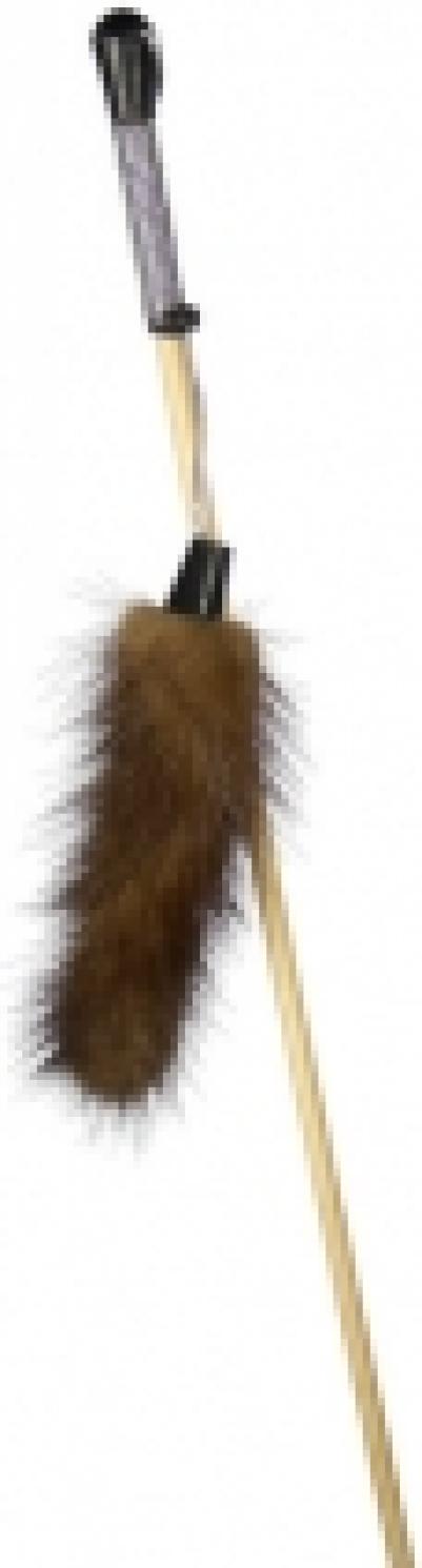 GoSi 07076 Игрушка дкошек Махалка Норковый хвостик на веревке 50см