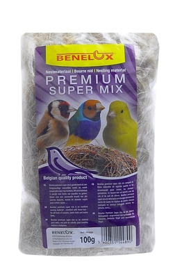 Benelux аксессуары ВИА Материал для витья гнезд Микс (Nesting material Special Mix) 14489, 0,100 кг