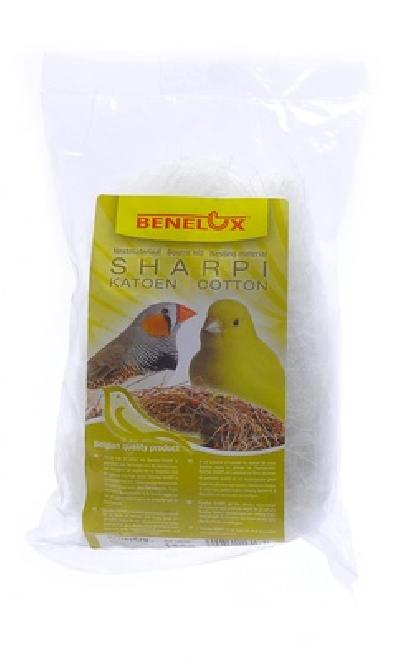 Benelux аксессуары Материал для витья гнезд, хлопок (Nesting material sharpi cotton) 14548 | Nesting material sharpi cotton, 0,15 кг 
